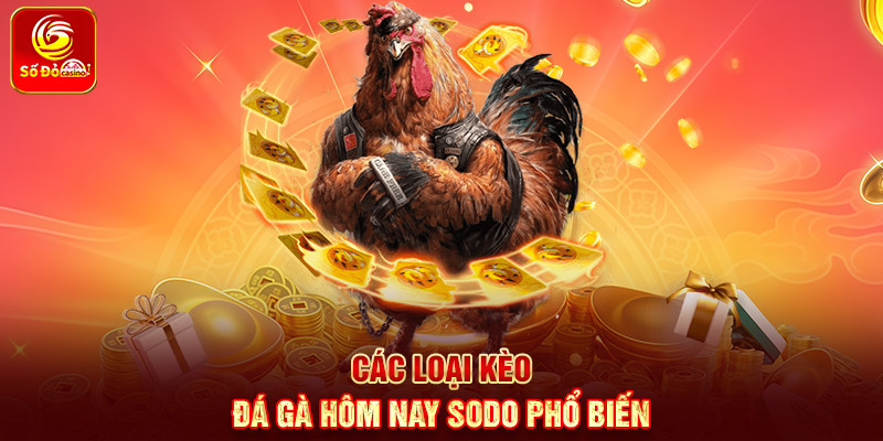Các loại Kèo Đá Gà Hôm Nay Sodo phổ biến