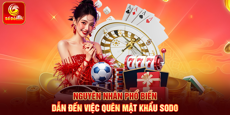 Nguyên nhân phổ biến dẫn đến việc quên mật khẩu Sodo